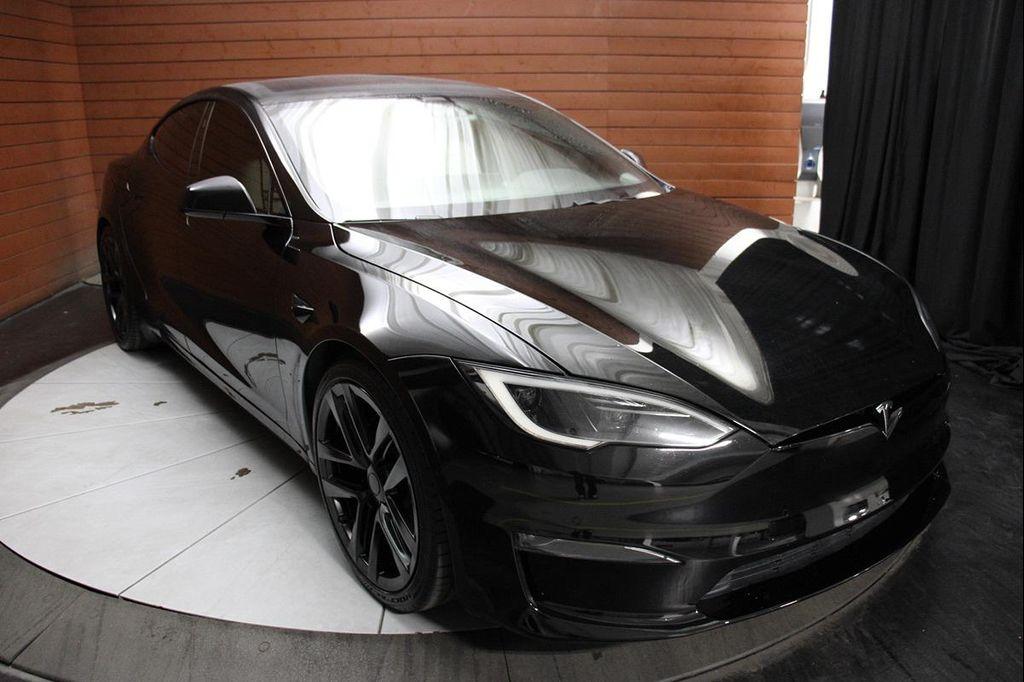 used 2022 Tesla Model S car, priced at $41,990