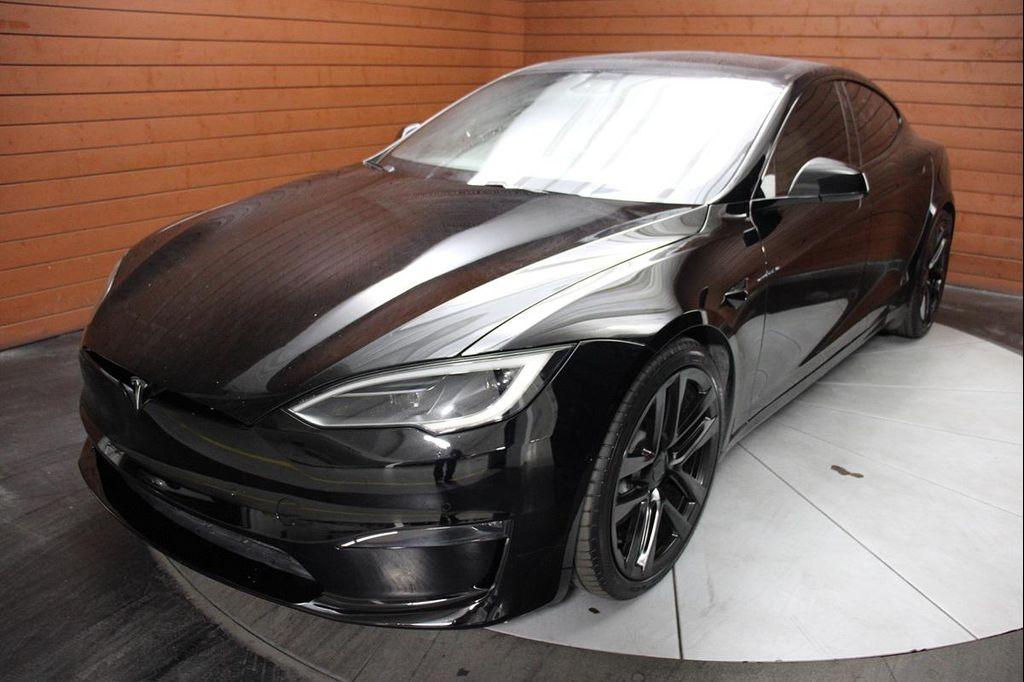 used 2022 Tesla Model S car, priced at $41,990