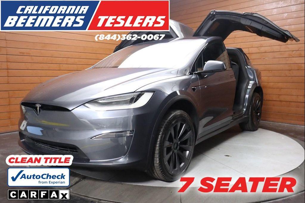 used 2022 Tesla Model X car, priced at $51,490