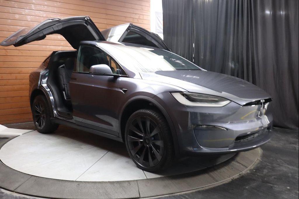 used 2022 Tesla Model X car, priced at $51,490