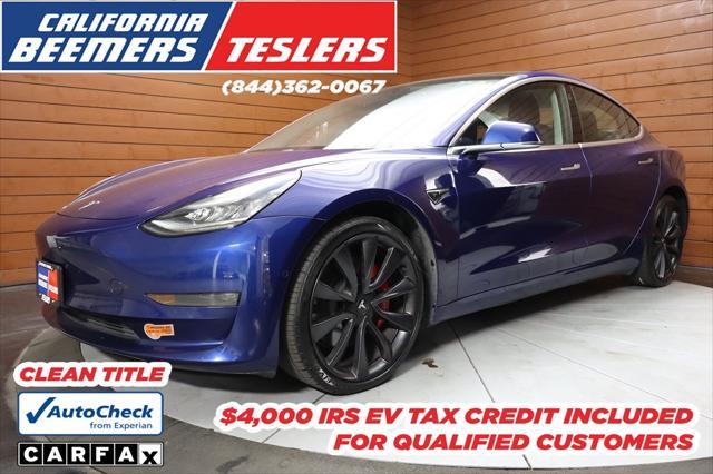 used 2020 Tesla Model 3 car, priced at $20,990