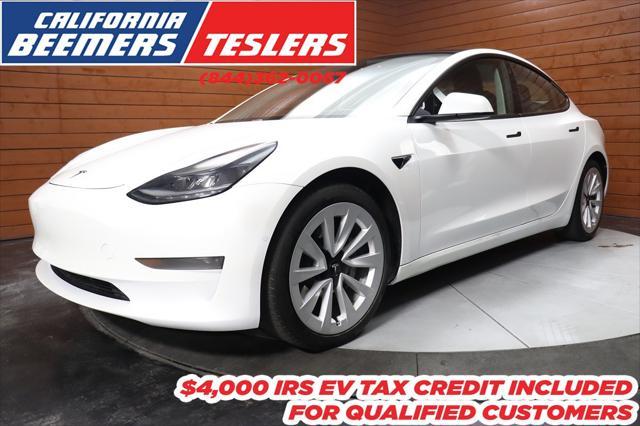 used 2021 Tesla Model 3 car, priced at $20,990