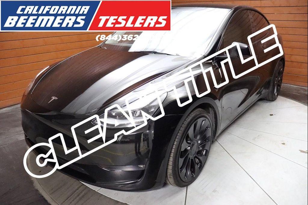 used 2021 Tesla Model Y car, priced at $27,490