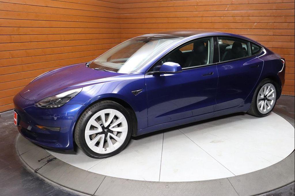 used 2022 Tesla Model 3 car, priced at $21,990