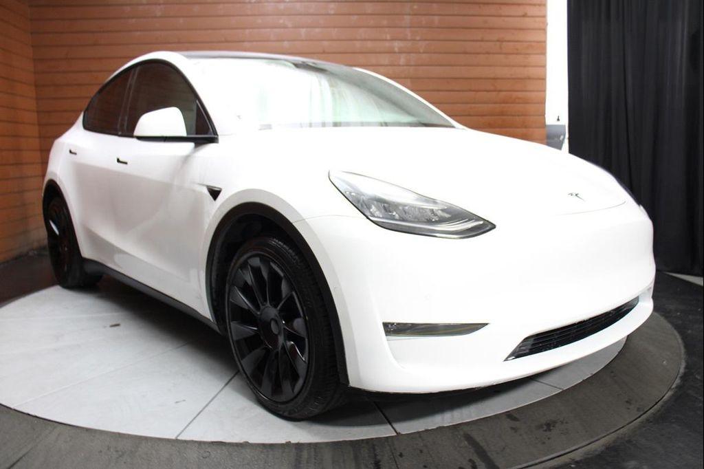 used 2021 Tesla Model Y car, priced at $25,590