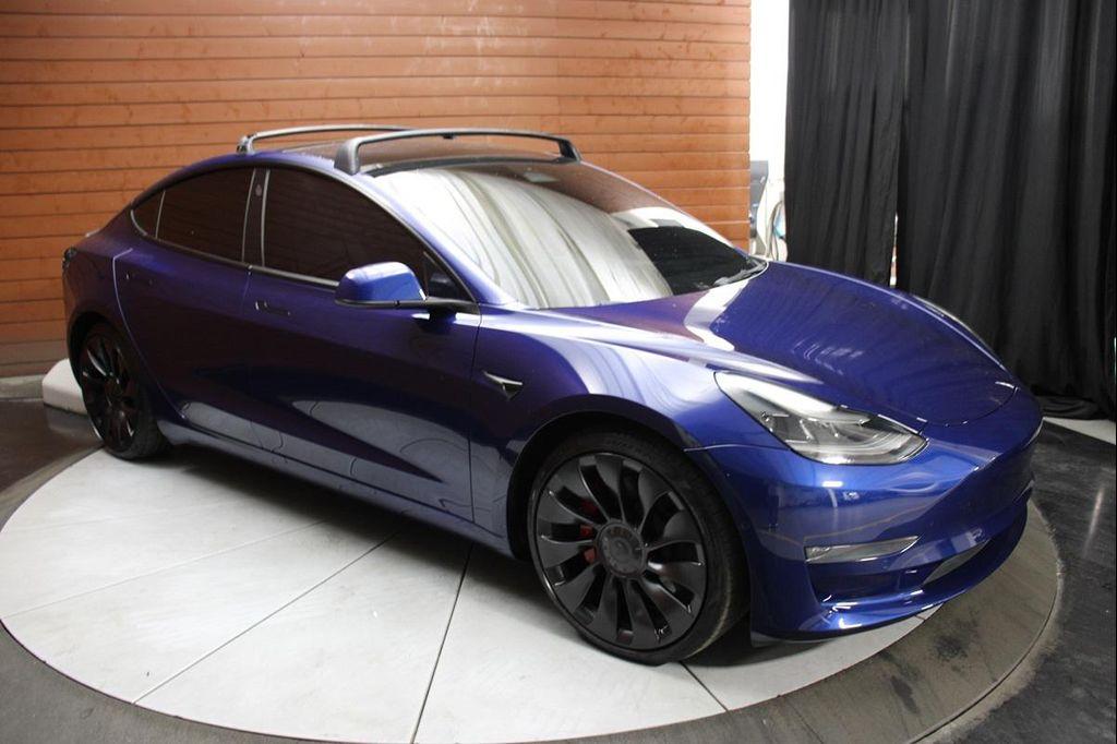 used 2022 Tesla Model 3 car, priced at $25,490
