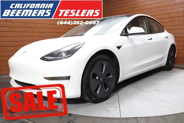 used 2022 Tesla Model 3 car, priced at $26,490