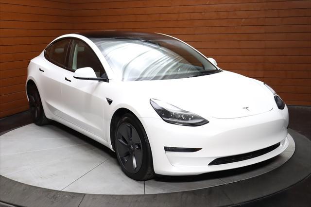 used 2022 Tesla Model 3 car, priced at $26,490