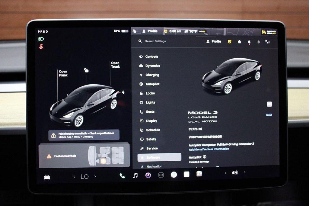used 2021 Tesla Model 3 car, priced at $23,590