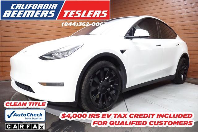 used 2021 Tesla Model Y car, priced at $20,990