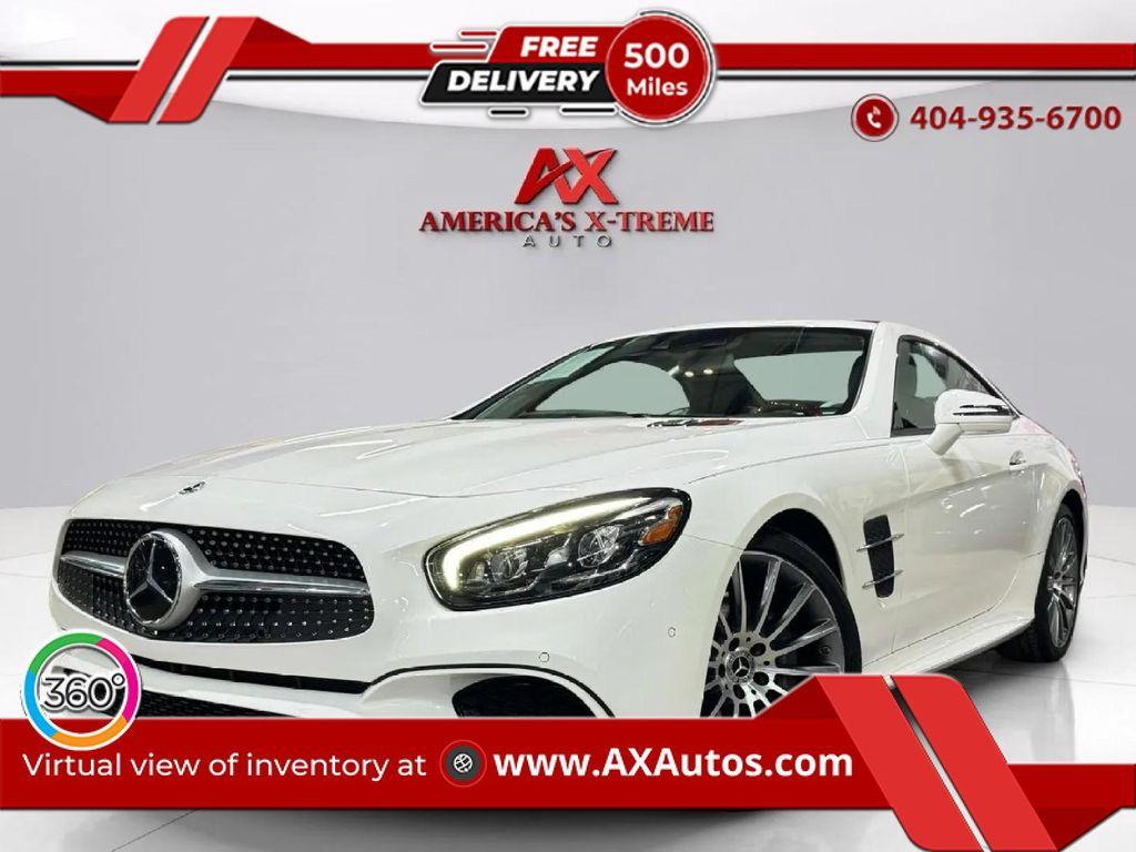 used 2020 Mercedes-Benz SL 550 car, priced at $54,999