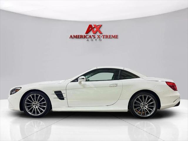 used 2020 Mercedes-Benz SL 550 car, priced at $57,999