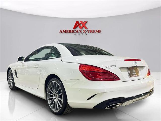 used 2020 Mercedes-Benz SL 550 car, priced at $57,999