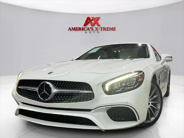 used 2020 Mercedes-Benz SL 550 car, priced at $57,999