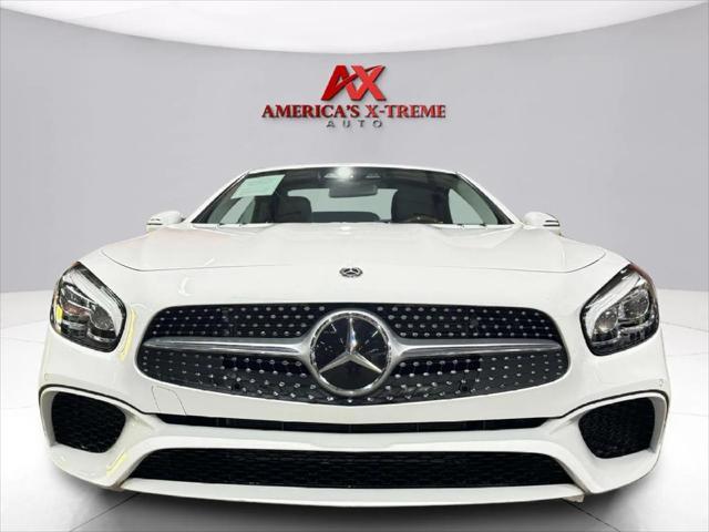 used 2020 Mercedes-Benz SL 550 car, priced at $57,999