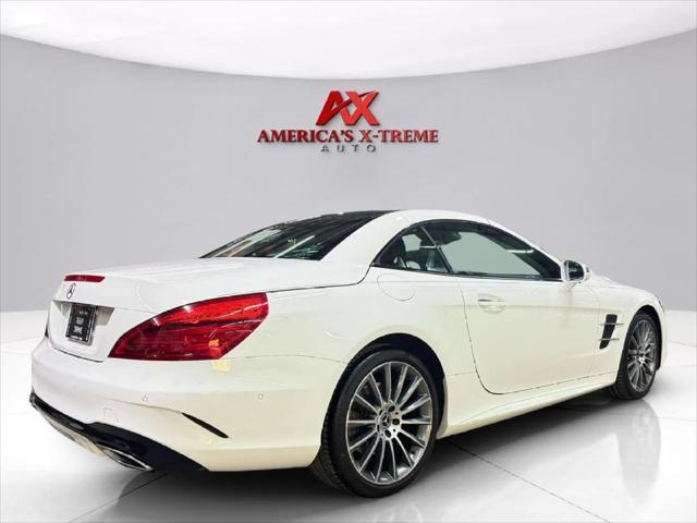 used 2020 Mercedes-Benz SL 550 car, priced at $57,999