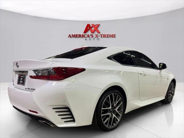 used 2018 Lexus RC 300 car, priced at $26,499