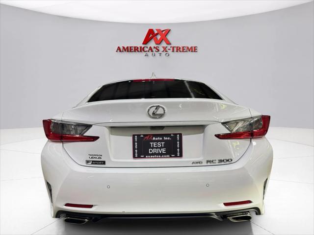 used 2018 Lexus RC 300 car, priced at $26,499