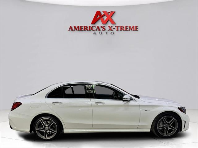 used 2020 Mercedes-Benz AMG C 43 car, priced at $32,499