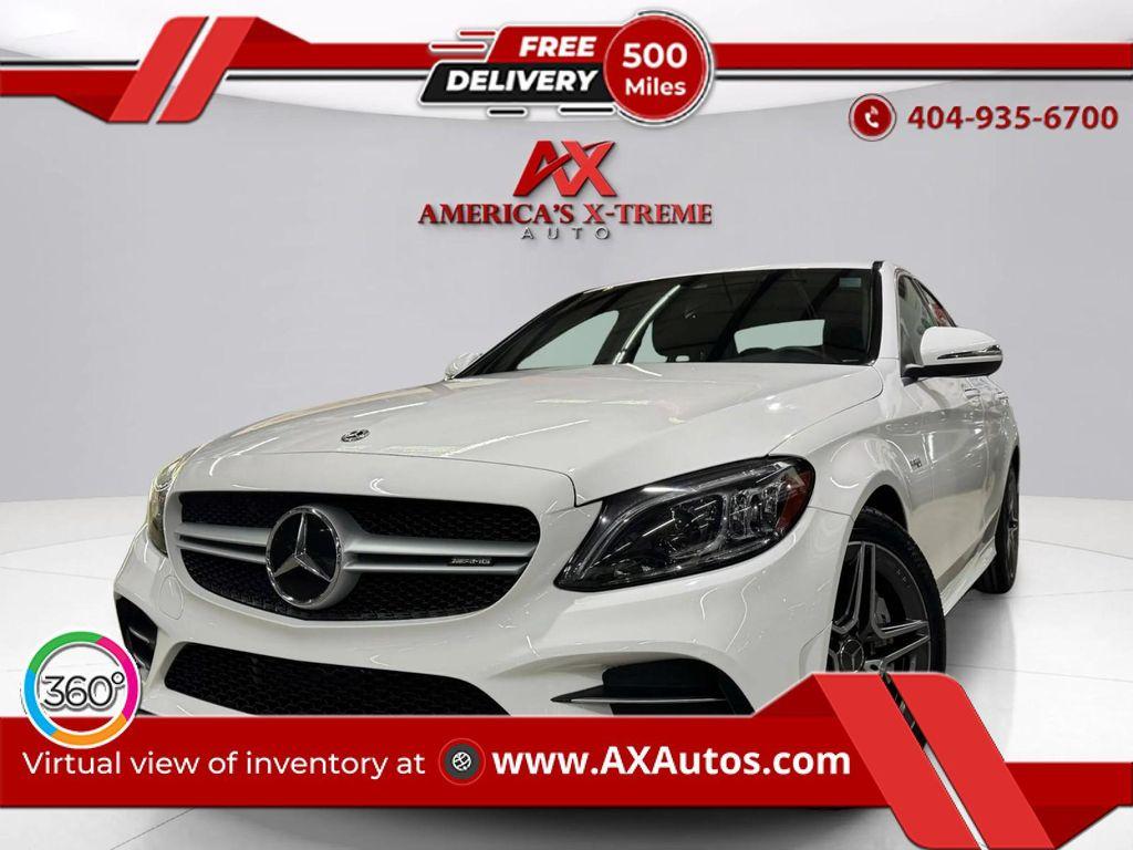used 2020 Mercedes-Benz AMG C 43 car, priced at $32,174