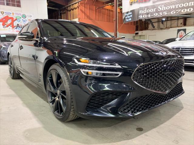 used 2023 Genesis G70 car, priced at $29,696