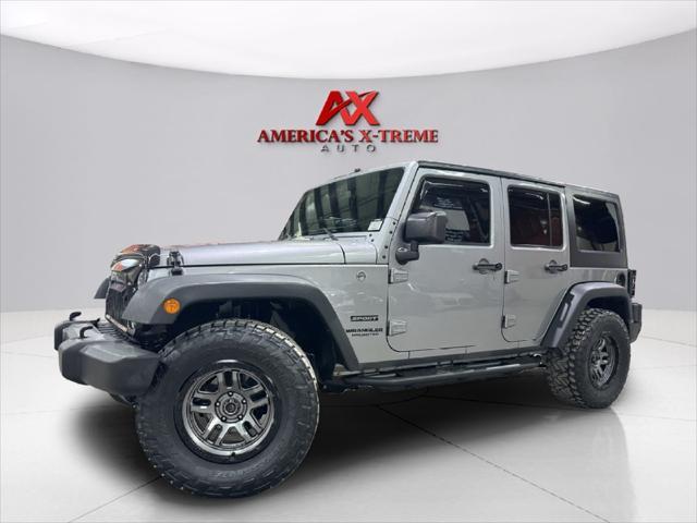 used 2017 Jeep Wrangler Unlimited car, priced at $16,955