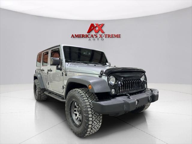 used 2017 Jeep Wrangler Unlimited car, priced at $16,955