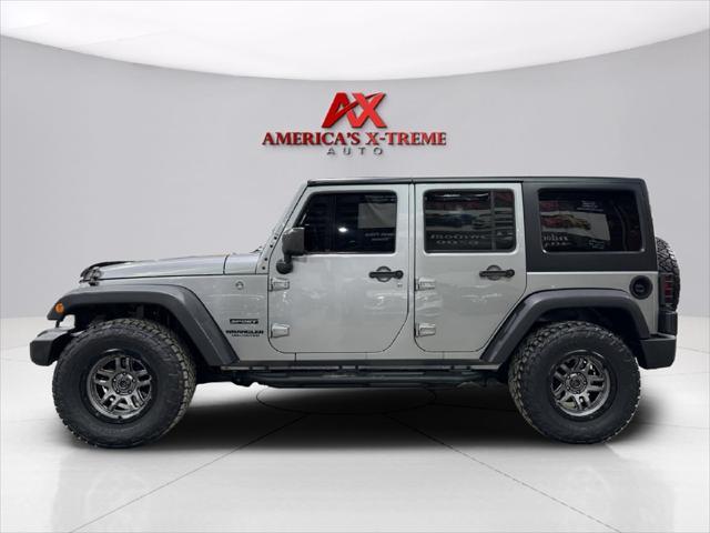 used 2017 Jeep Wrangler Unlimited car, priced at $16,955