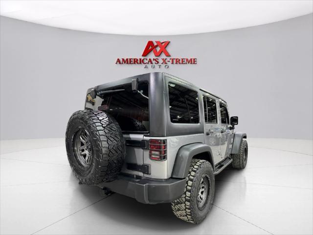 used 2017 Jeep Wrangler Unlimited car, priced at $16,955