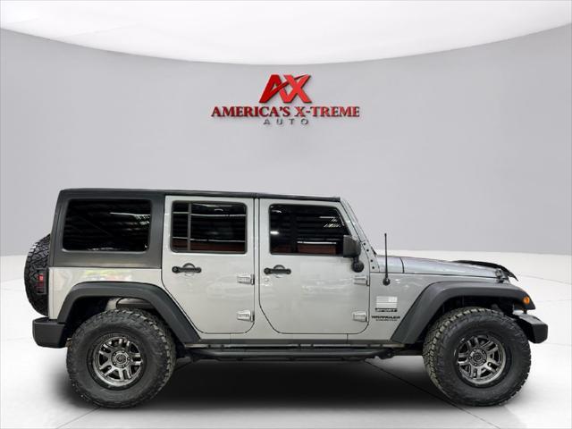 used 2017 Jeep Wrangler Unlimited car, priced at $16,955