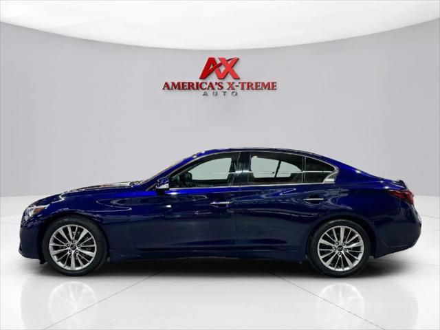 used 2022 INFINITI Q50 car, priced at $22,999