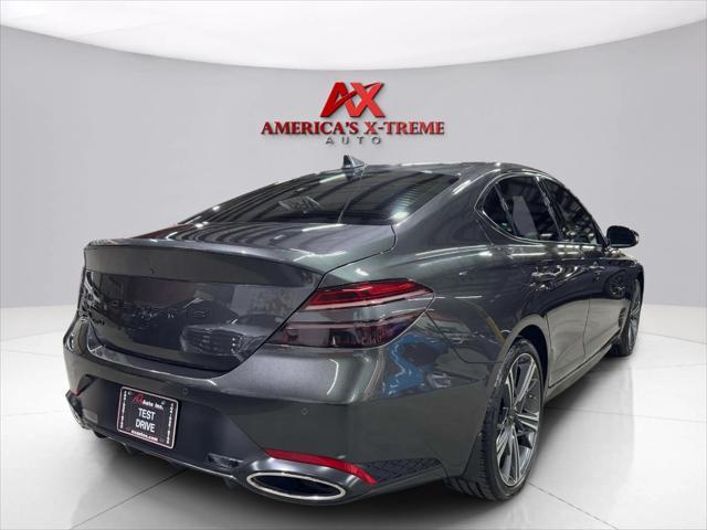 used 2024 Genesis G70 car, priced at $28,499