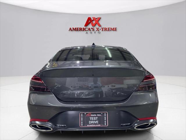 used 2024 Genesis G70 car, priced at $28,499