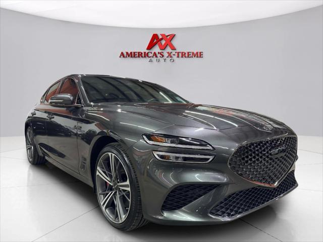 used 2024 Genesis G70 car, priced at $28,499
