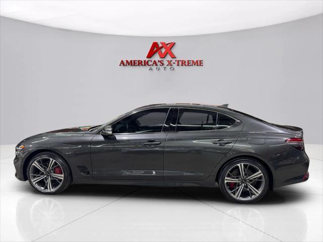 used 2024 Genesis G70 car, priced at $28,499