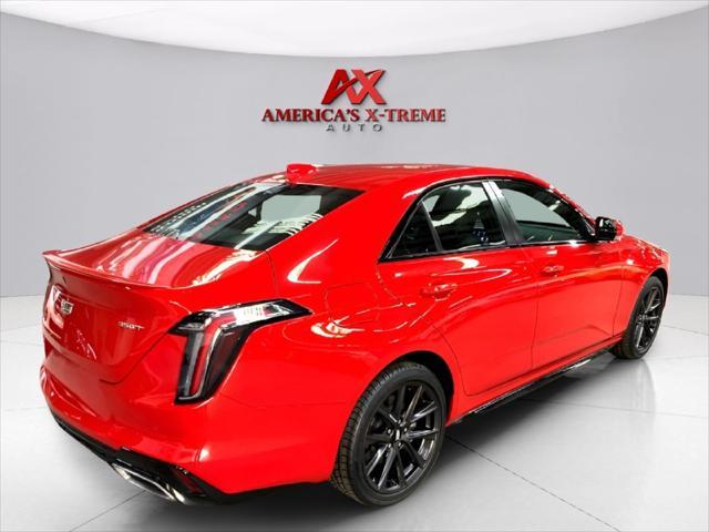 used 2021 Cadillac CT4 car, priced at $27,932