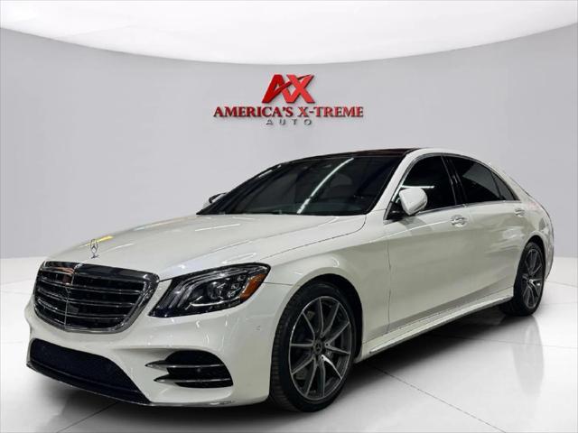 used 2019 Mercedes-Benz S-Class car, priced at $39,999