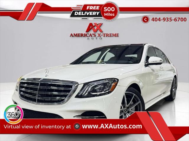 used 2019 Mercedes-Benz S-Class car, priced at $39,999