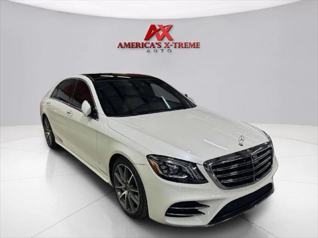 used 2019 Mercedes-Benz S-Class car, priced at $39,999