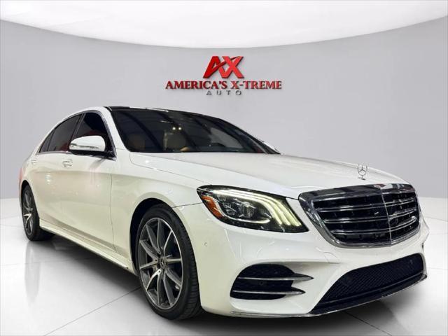 used 2019 Mercedes-Benz S-Class car, priced at $39,999