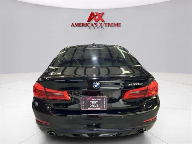 used 2018 BMW 530e car, priced at $19,499