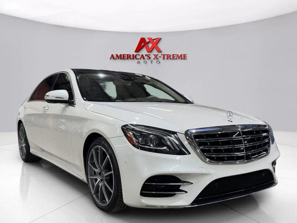 used 2020 Mercedes-Benz S-Class car, priced at $32,499