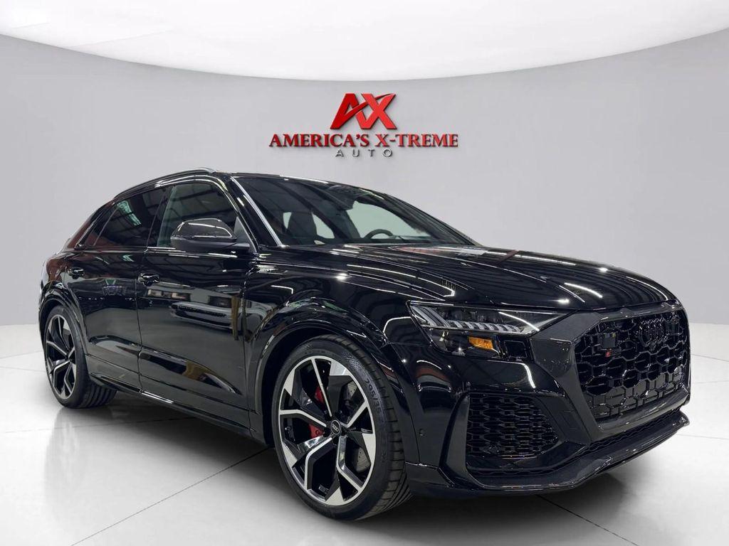 used 2024 Audi RS Q8 car, priced at $93,499