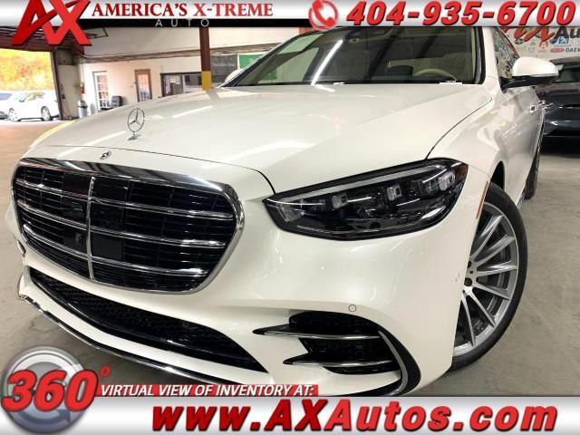 used 2022 Mercedes-Benz S-Class car, priced at $74,999