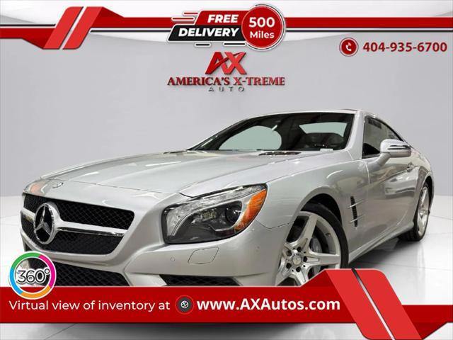 used 2015 Mercedes-Benz SL-Class car, priced at $25,999