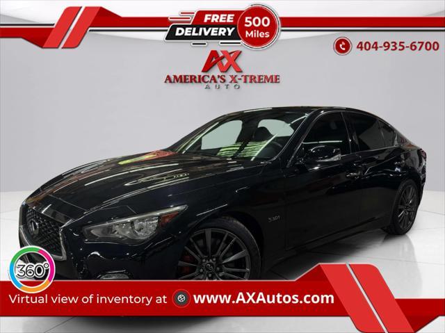 used 2018 INFINITI Q50 car, priced at $20,499