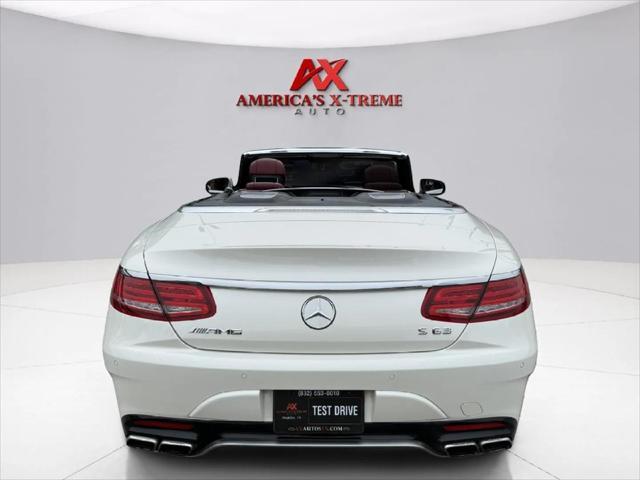 used 2017 Mercedes-Benz AMG S 63 car, priced at $53,999