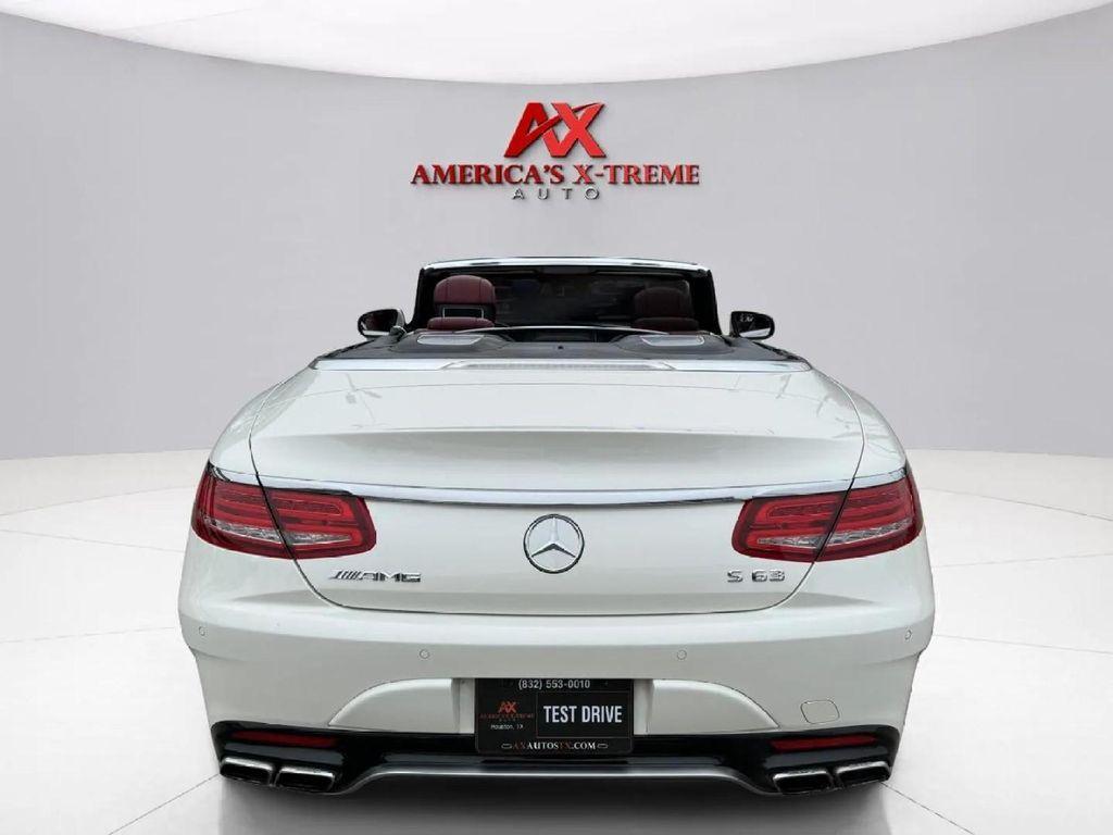 used 2017 Mercedes-Benz AMG S 63 car, priced at $49,999