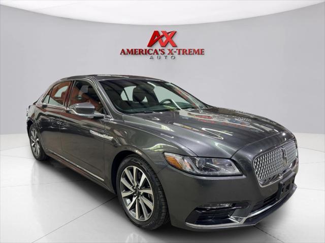 used 2018 Lincoln Continental car, priced at $18,299