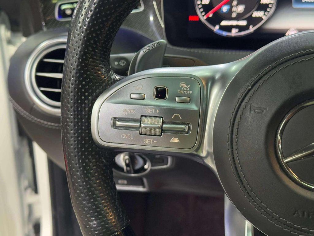 used 2020 Mercedes-Benz AMG S 63 car, priced at $84,999